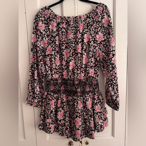 LOVESHACKFANCY Netra Dress in Raspberry Spice Latte - Picture 8 of 8